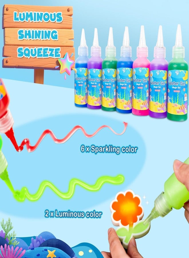 EggSun Magic Water Elf Toy for Kids,Aqua Fairy Water Gel Kit,20 Colors Squishy Maker Set,20 Shape Molds,Fun DIY Art & Craft Toy Creation Kit for Children,Birthday Party Gifts for Girls and Boys - Image 3
